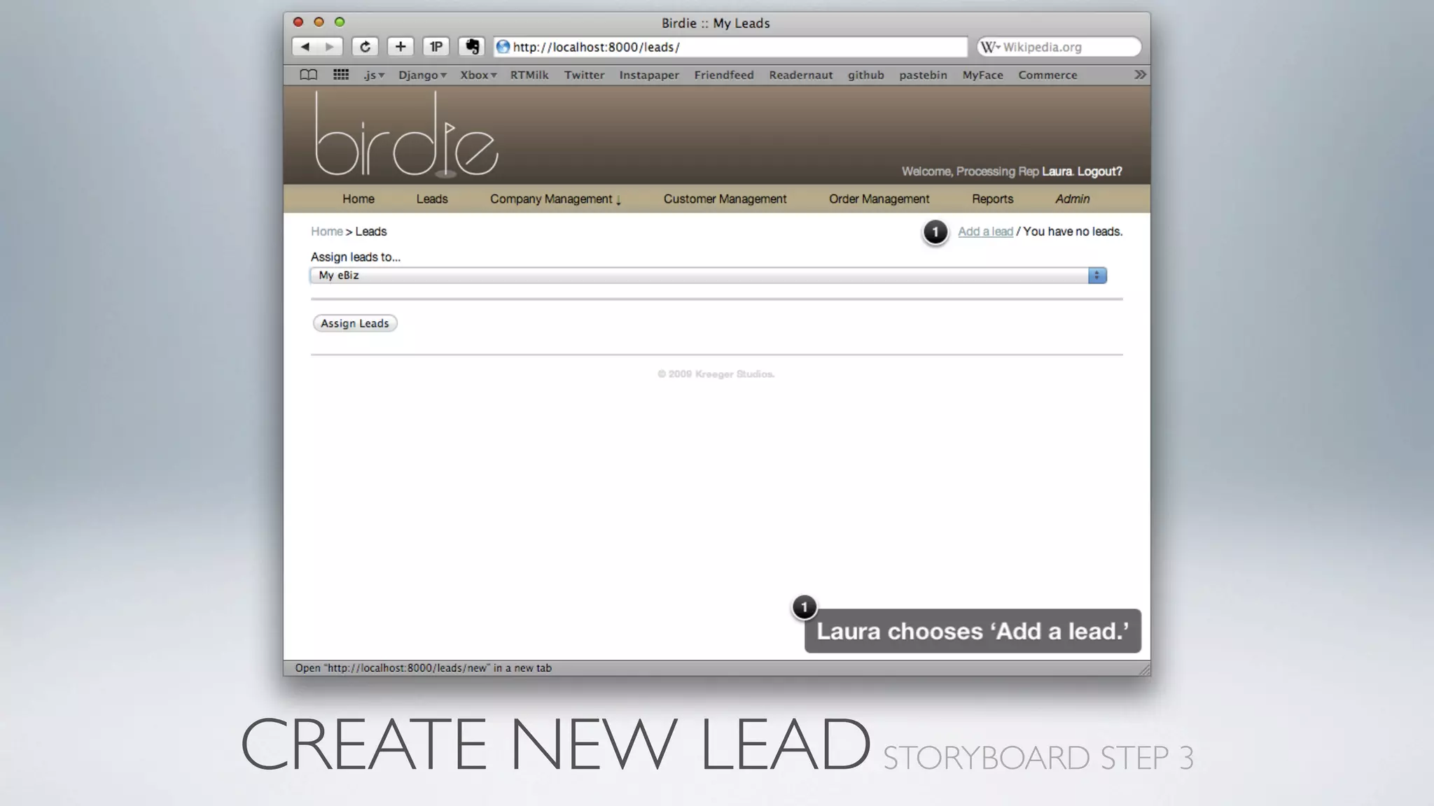 Birdie Design Presentation