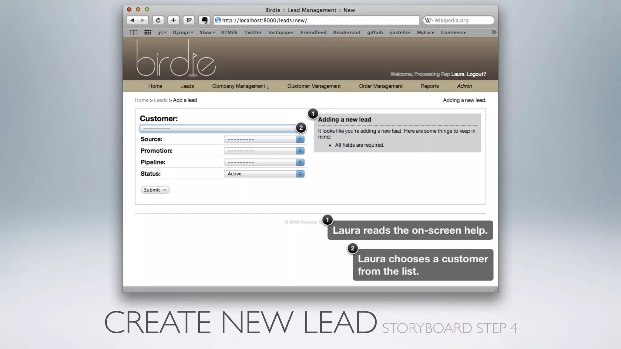 Birdie Design Presentation