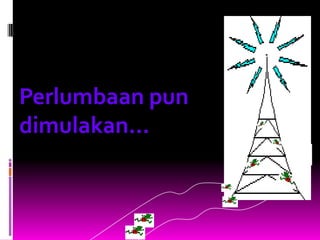 Perlumbaan pun
dimulakan...
 