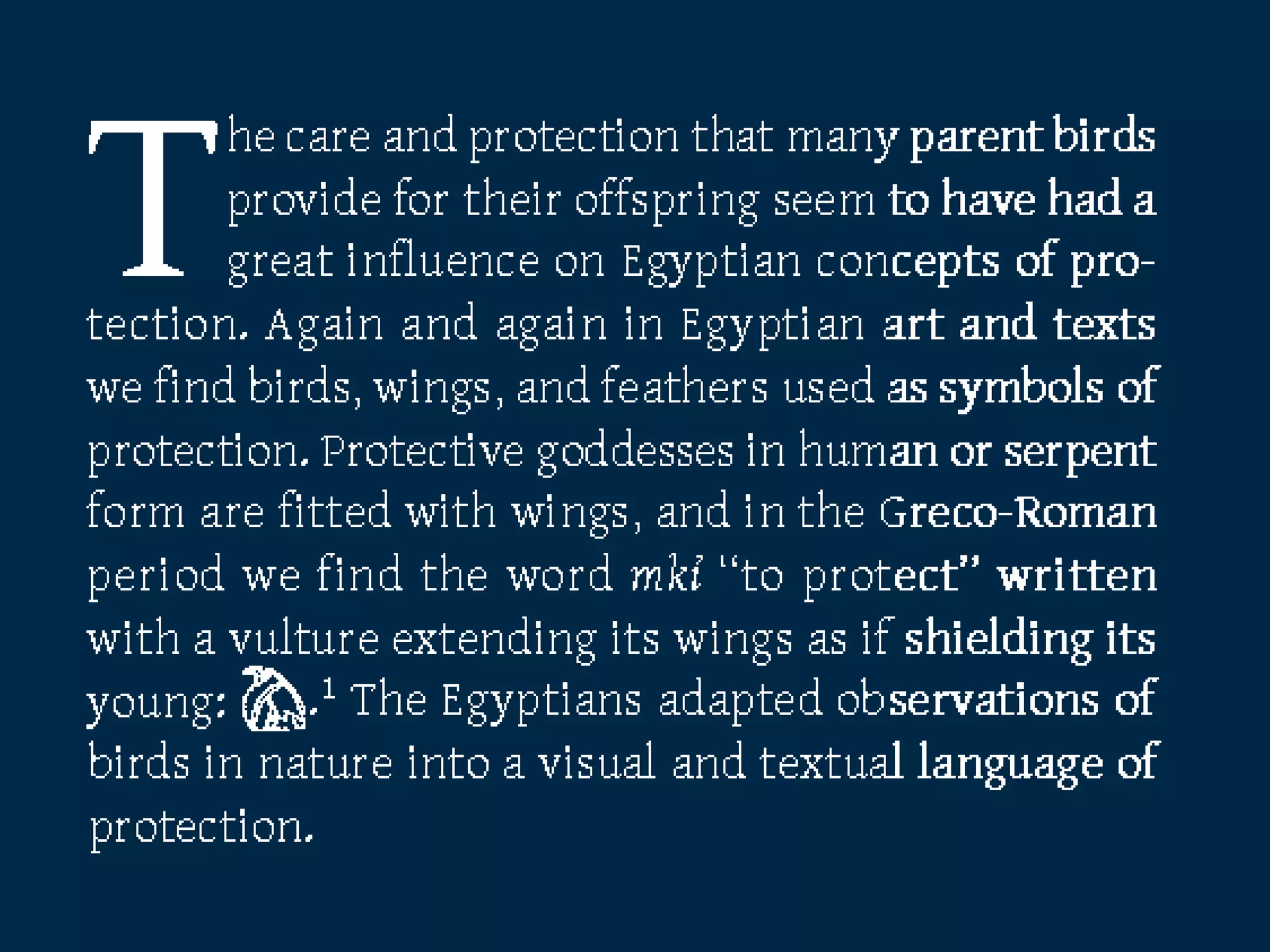 Birds as symbols of protection in ancient egypt | PPTX