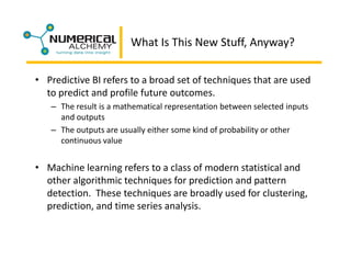 Business Intelligence Symposium Presentation