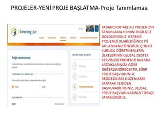 Bir etwinning projesi planlama webinar