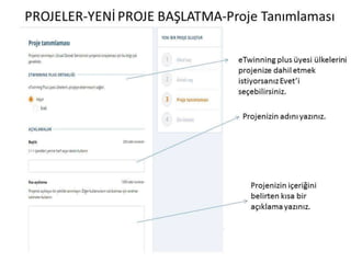 Bir etwinning projesi planlama webinar