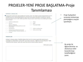 Bir etwinning projesi planlama webinar