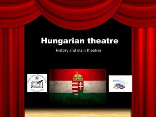 Hungarian theatre
History and main theatres
 