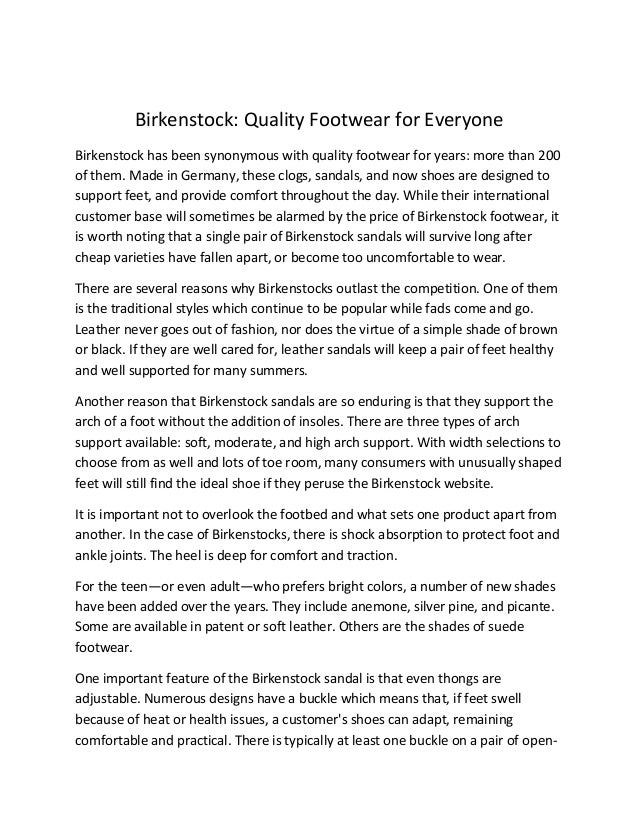 birkenstocks website