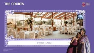 Copyright © 2025 Birla Estates 32
EVENT LAWN*
THE COURTS
Artist’s
Impression.
*Future and Proposed
Development
Image for representational purpose only
 
