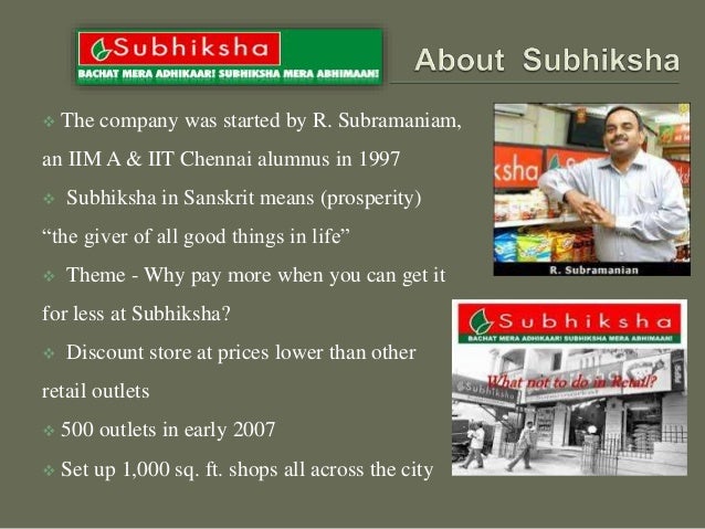 subhiksha pharma case study The shubhikhsa case study outlines the ups and downs faced by the largest retailer in india due to economic slowdown and poor strategies by management. subhiksha pharma case study The shubhikhsa case study outlines the ups and downs faced by the largest retailer in india due to economic slowdown and poor strategies by management.