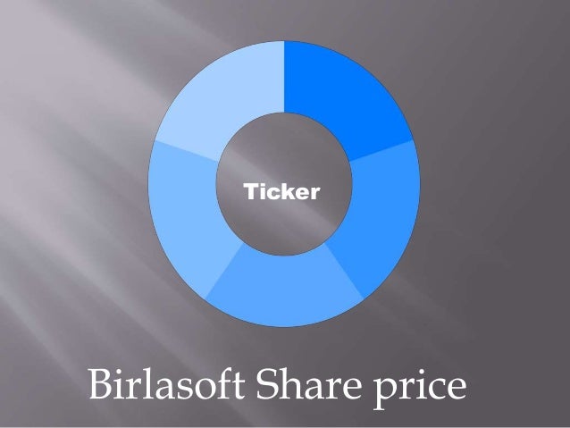 Birlasoft Share price
Ticker
 