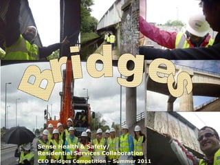 Bridges Sense Health & Safety/ Residential Services Collaboration CEO Bridges Competition – Summer 2011 