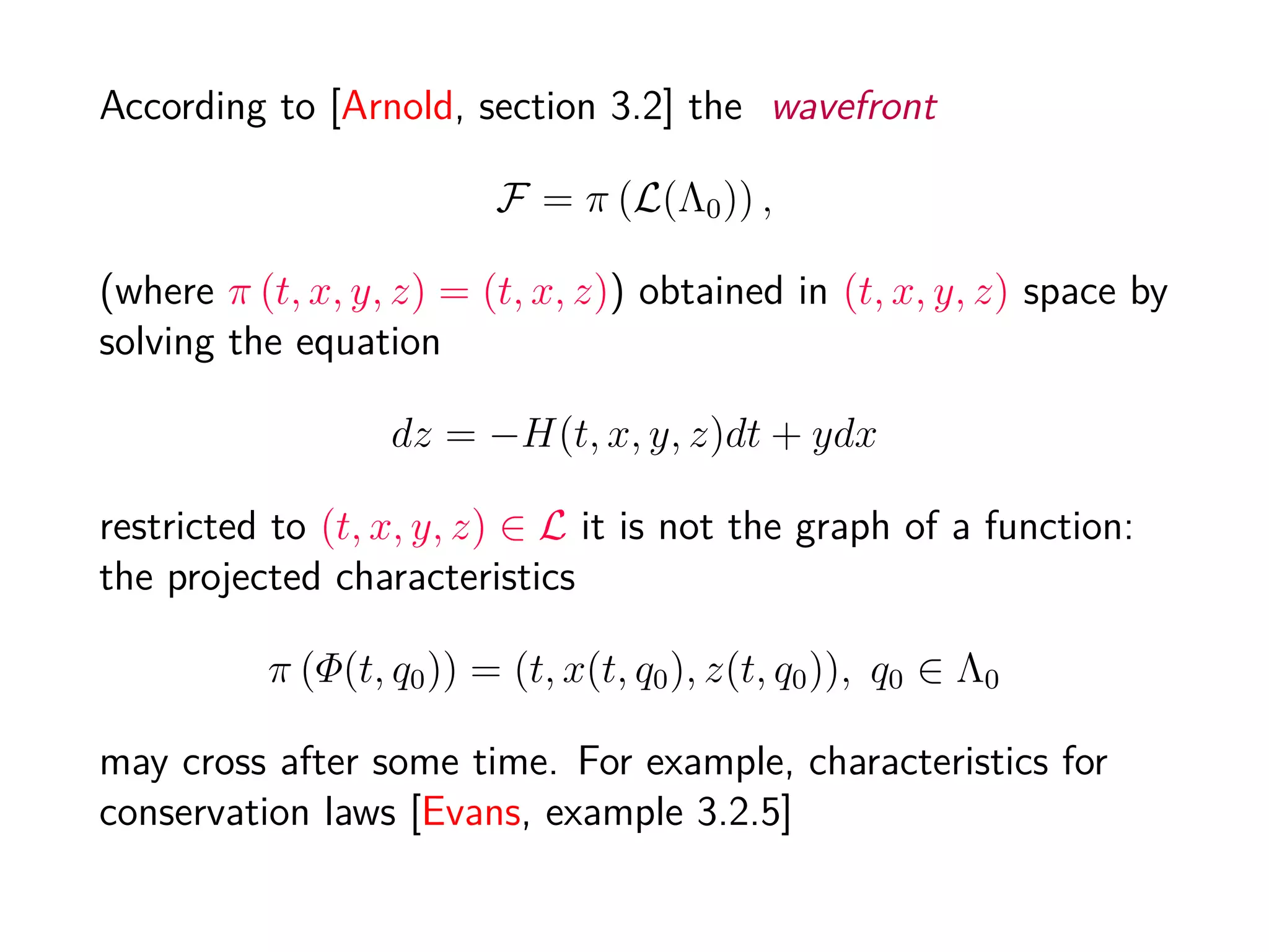 This min solution happens to be the “viscosity solution” which
was ﬁrst introduced as the viscosity limit when ε → 0+
of the
solution of the Cauchy problem for the viscous equation
∂tu(t, x) + H(t, x, ∂xu, u) = ε xu(t, x),
and afterwards got a general deﬁnition for general nonlinear
ﬁrst order partial diﬀerential equations in the work of Crandall,
Evans and Lions [CEL] [CEL, BCD].
 