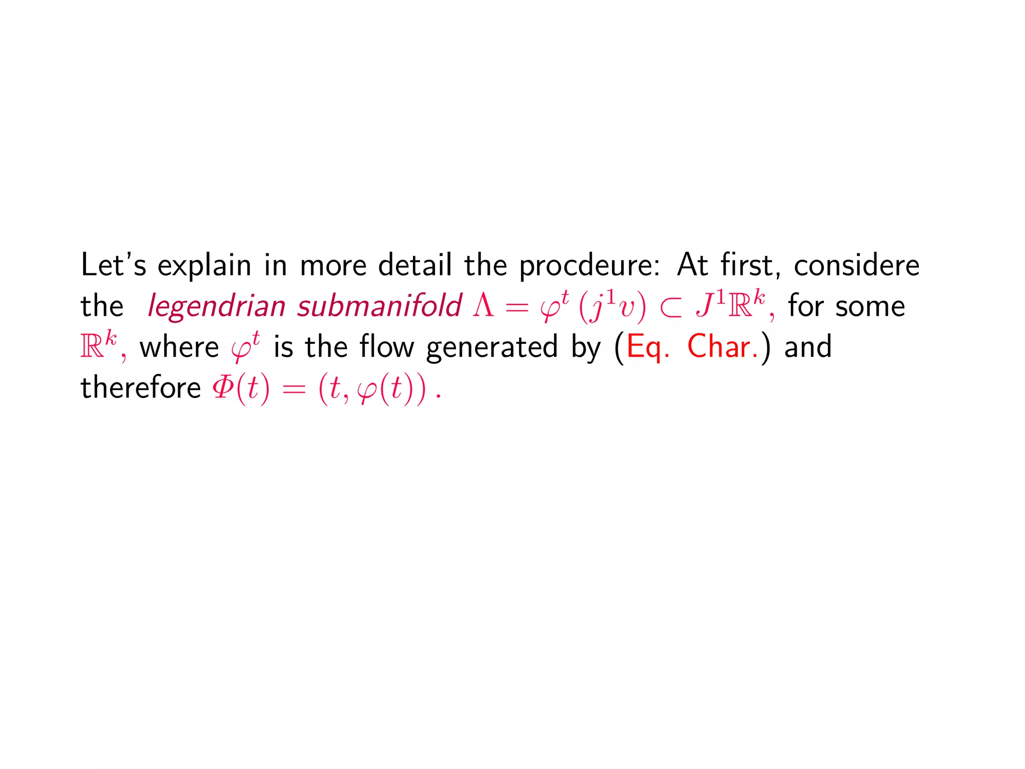 This extends the result obtained by Q. Wei [Wei] in the
symplectic framework.
 