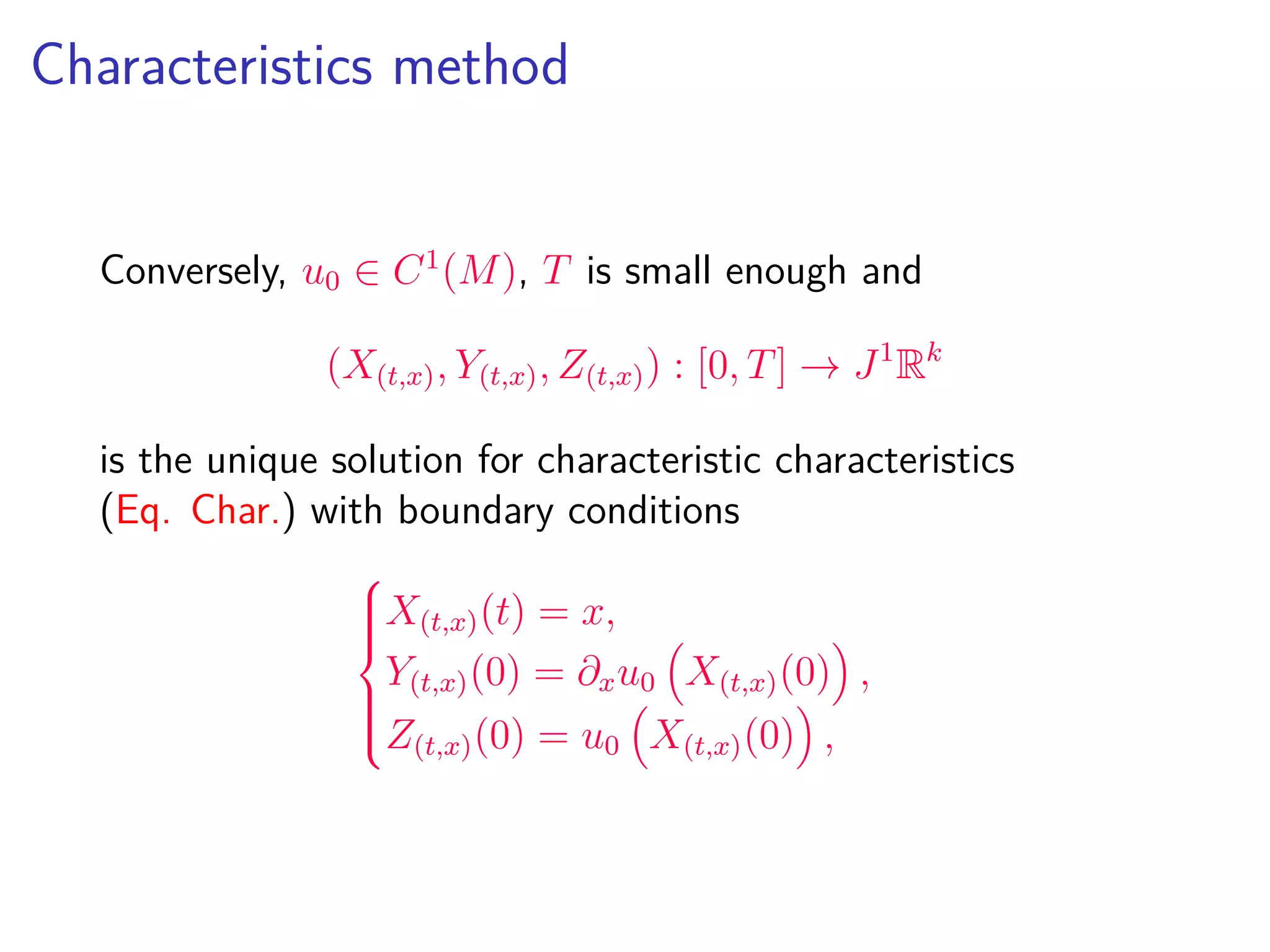 Remark 1.
ϕ has compact support if and only if Φ does.
Proposition 1.
A contactomorphism ϕ : J1
Rk
→ J1
Rk
with I − dϕ(p) < 1
for all p ∈ J1
Rk
has a unique generating function.
 
