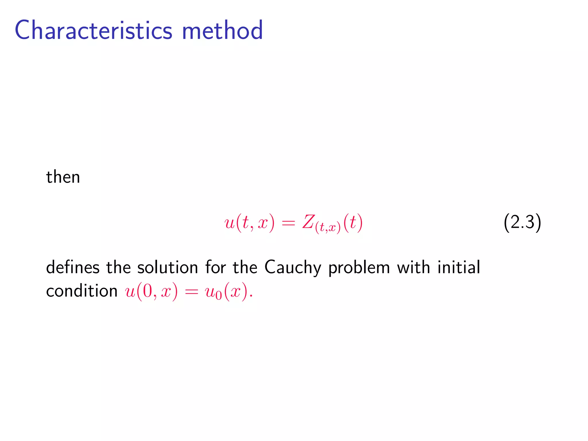 Suppose:
1 H ∈ C2
c ([0, T] × J1
Rk
)
2 ϕt
is the contact isotopy deﬁned by (Eq. Char.).
3 supp H ⊂ {(x, y, z) : |y| ≤ a},
4 cH = sup{|DHt(x, y, z)|, |D2
Ht(x, y, z)|},
 