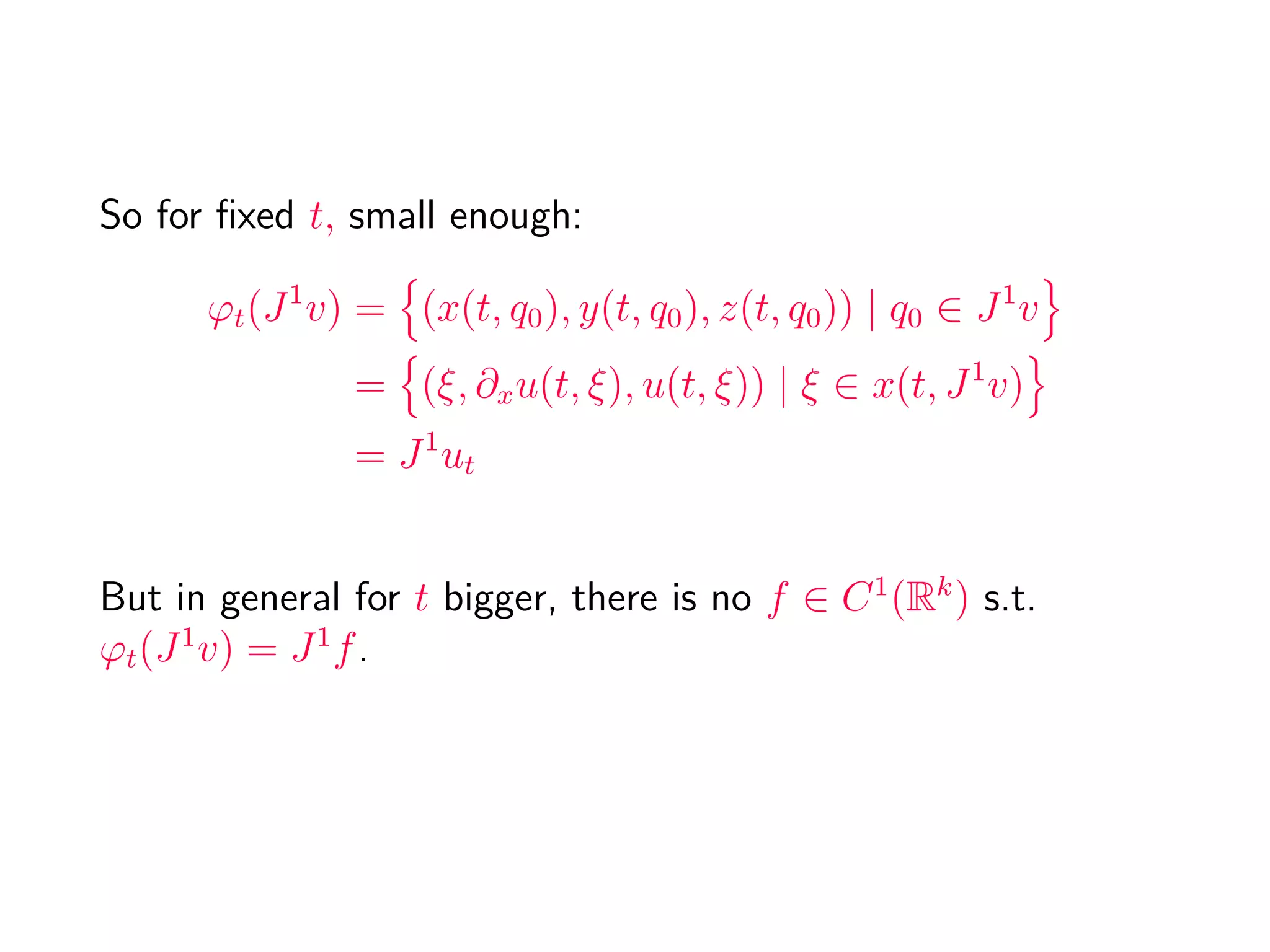 Constructing generating families
(a) Let s = t0 < t1 < · · · < tN = t such that |ti+1 − ti| < δH,
Φj = Φtj−1,tj
, v ∈ CLip,2
(Rk
). Deﬁne S : Rk
× R2kn
→ R
Ss,t
(x; ξ) = v(x0) +
N
j=1
yj(xj − xj−1) − Φj(xj−1, yj, zj−1)
(4.3)
xN = x, ξ = (x0, . . . , xN−1, y1, . . . , yN ), and



z0 = v(x0),
zj = zj−1 + (xj − xj−1)yj − Φj(xj−1, yj, zj−1).
 