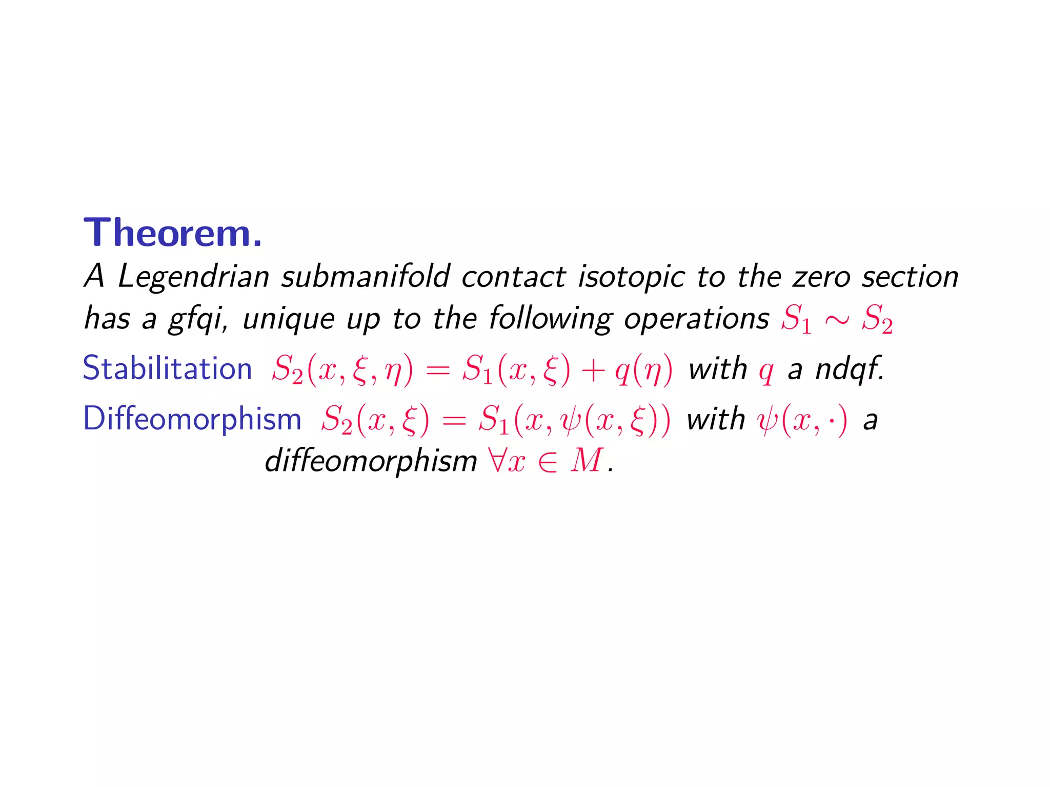 Section 5
Clarke Calculus Setting
 