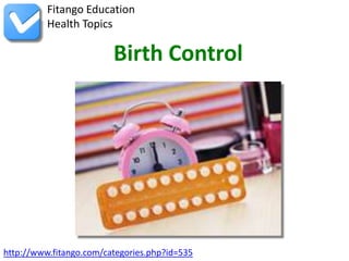 Birth Control | PPT