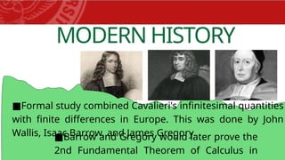 Birth of Calculus Power point presentatiom | PPTX