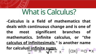 Birth-of. calculus PowerPoint presentation | PPTX