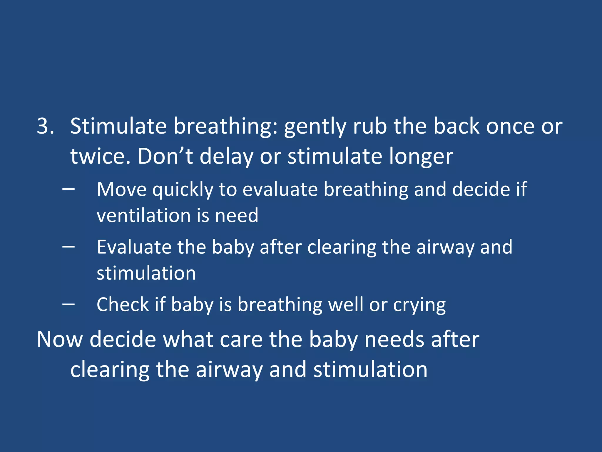 Birth asphyxia and resuscitation | PPT