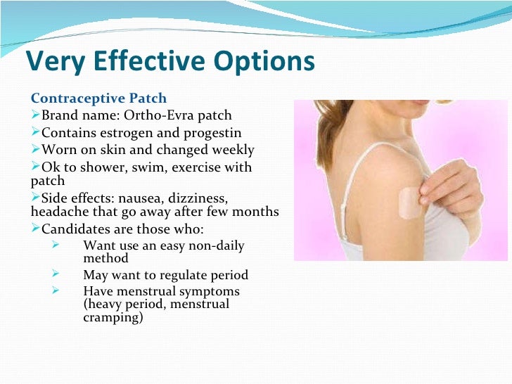 Can Birth Control Patch Make You Nauseous Birth control