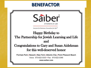 BENEFACTORBENEFACTOR
 