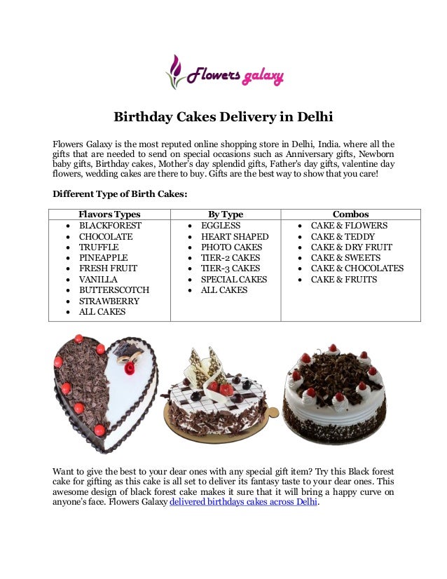 online birthday cakes delivery