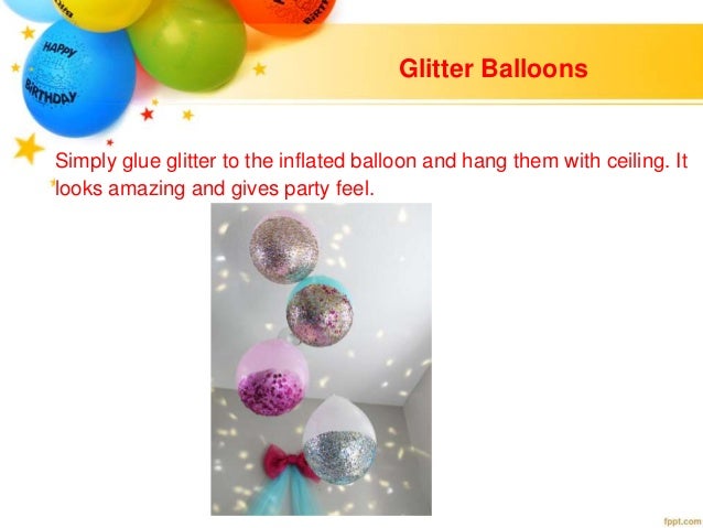 Birthday Decoration Ideas With Balloons Party Zealot