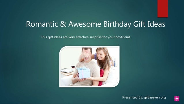 Birthday Gift Ideas For Boyfriend