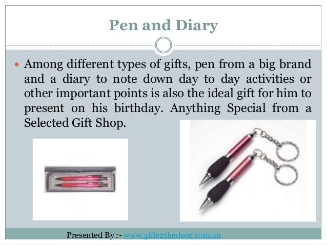 types of gifts