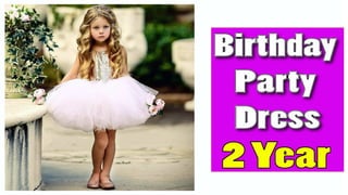 Birthday party dress for 2 year baby !! christening dress for baby girl 2018