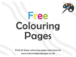 Birthdays Colouring Pages and Kids Colouring Activities