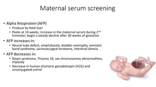 Birth defects and prenatal diagnosis | PPTX