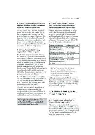 Birth Defects: Neural tube defects | PDF