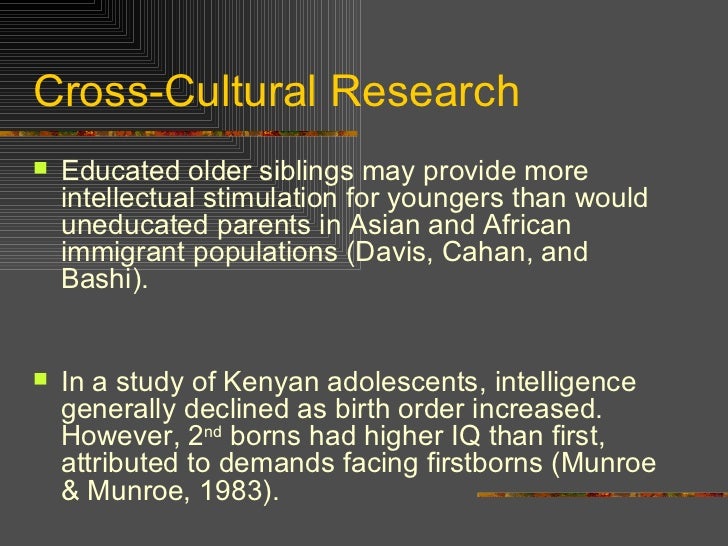 Intellectual Stimulation For Higher Education Mba birth order Intellectual Stimulation For Higher Education Mba birth order