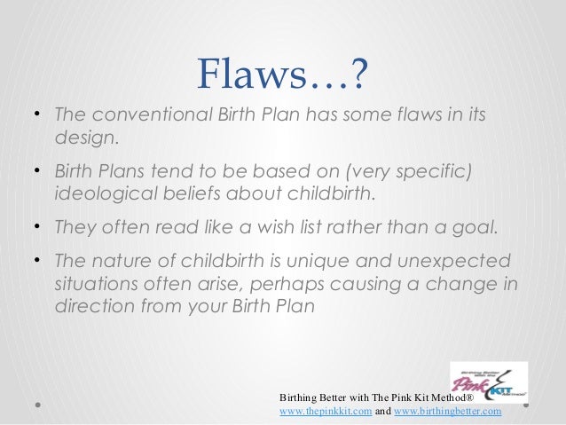 birth plan 1 and 2 your birth plan