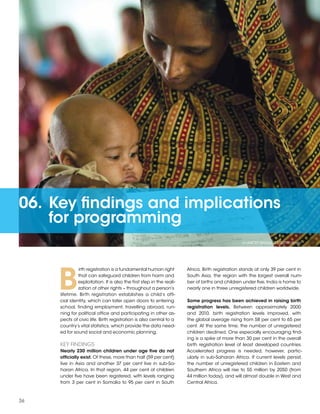 Every Child's Birth Right: Inequities & Trends in Birth Registration | PDF