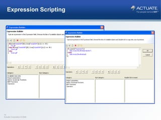 Expression Scripting 