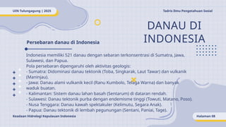 Keadaan Hidrologi Kepulauan Indonesia: Sungai, Danau, Air Tanah, dan ...