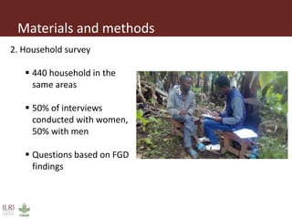 Impact of small ruminant diseases on different household members in Ethiopia