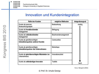  Technikorientierter Marketingansatz: unmittelbare    Transformation von Kundenanforderungen in Produkt-    bzw. Prozessmerkmale. 