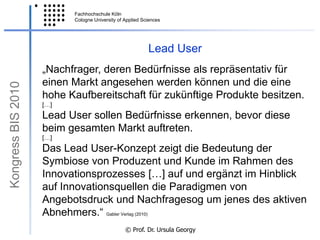  Ermittlung der wichtigsten Dienstleistungs-merkmale – Functions,