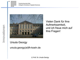  Wichtig ist eine separate Betrachtung der Merkmale!Kongress BIS 2010