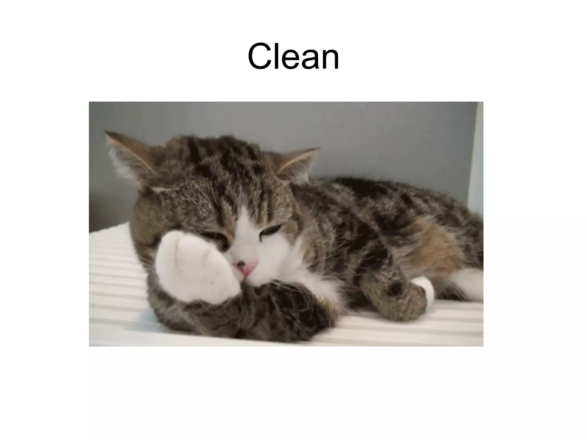 Data Preprocessing
Clean
 