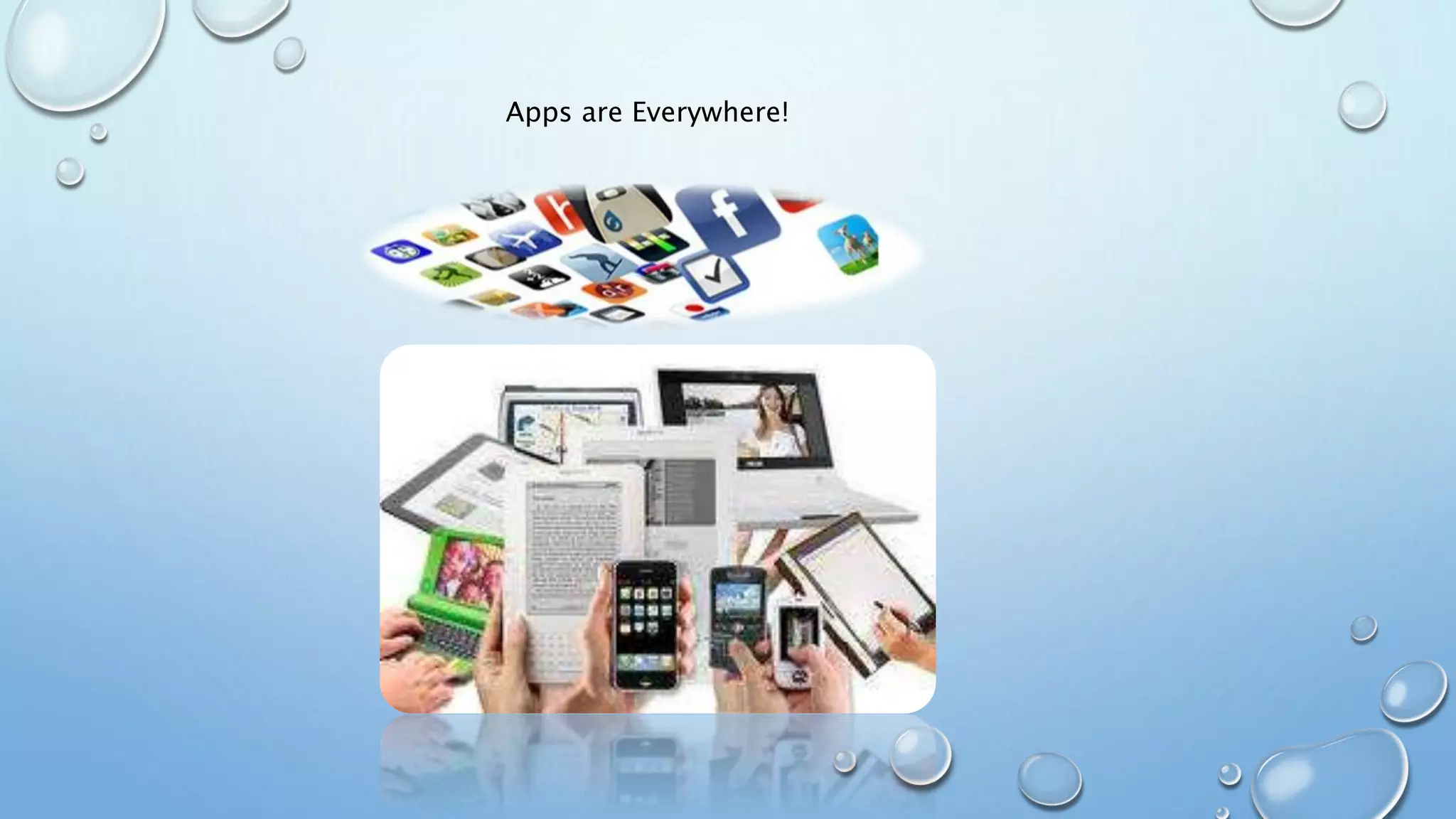 Apps are Everywhere!
 