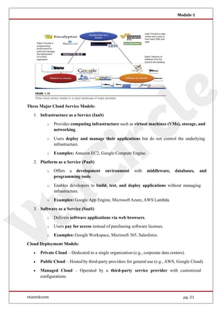 Comprehensive Overview of Distributed and Cloud Computing Models and ...