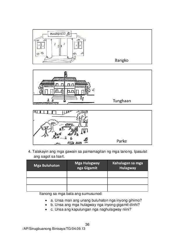 bisaya araling panlipunan grade 2