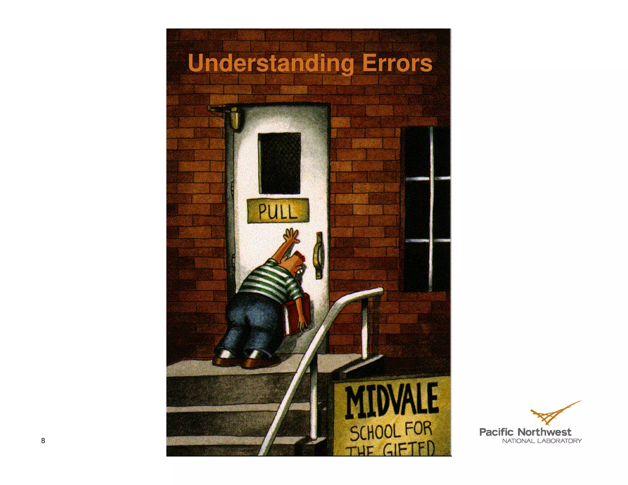 Understanding Errors




8
 
