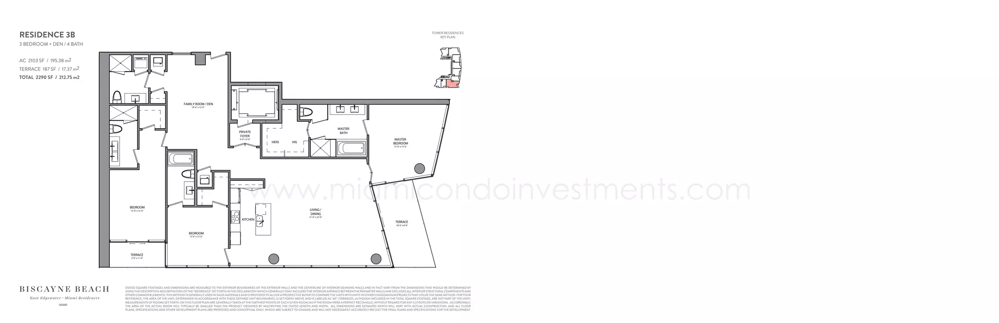 Biscayne Beach Floor Plans PPT
