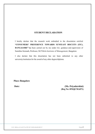 Knowledge Declar Biscuit | PDF